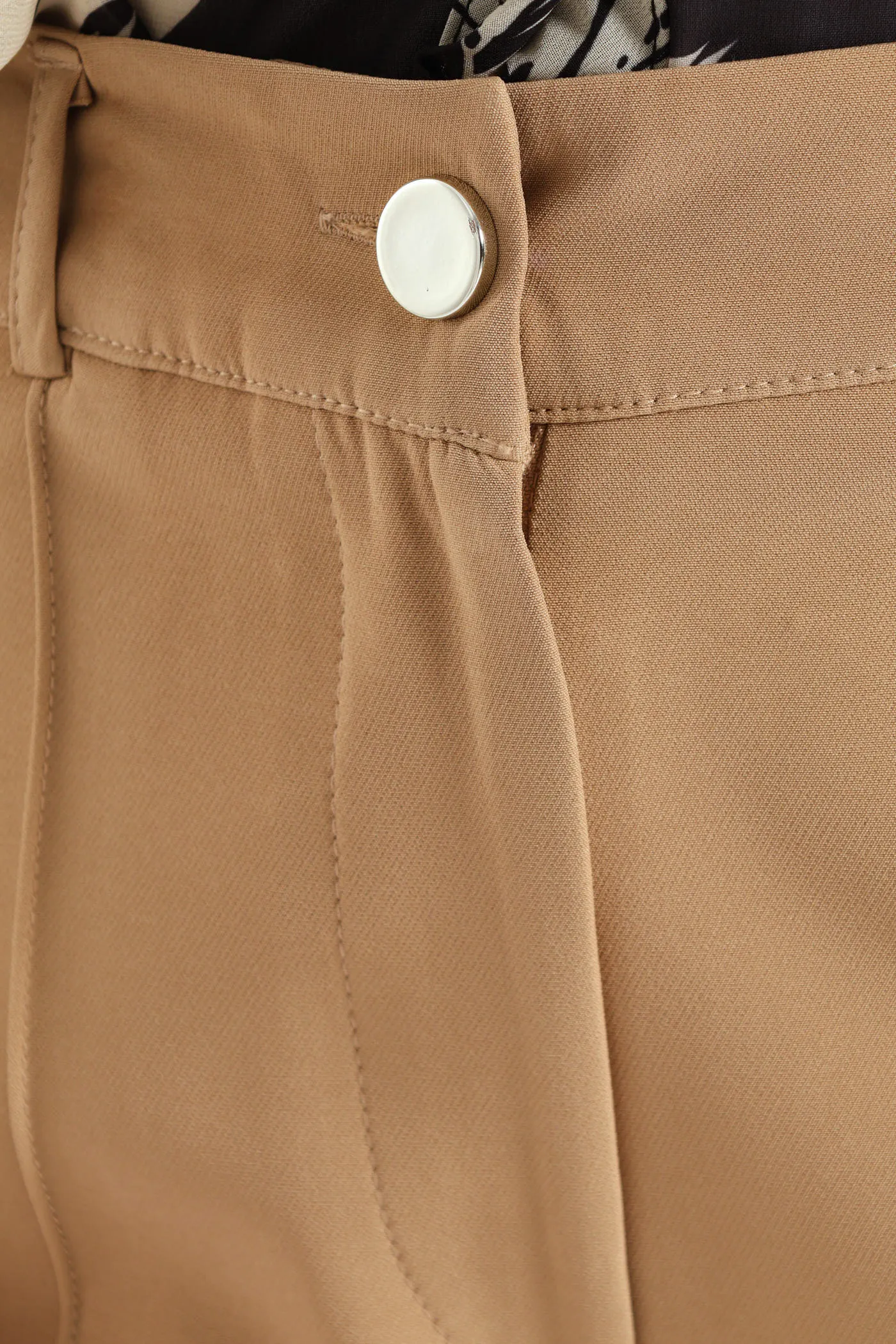 Pin Tuck Slim Leg Pant - Latte sold by Edgars product image thumbnail 5