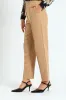 Pin Tuck Slim Leg Pant - Latte sold by Edgars 