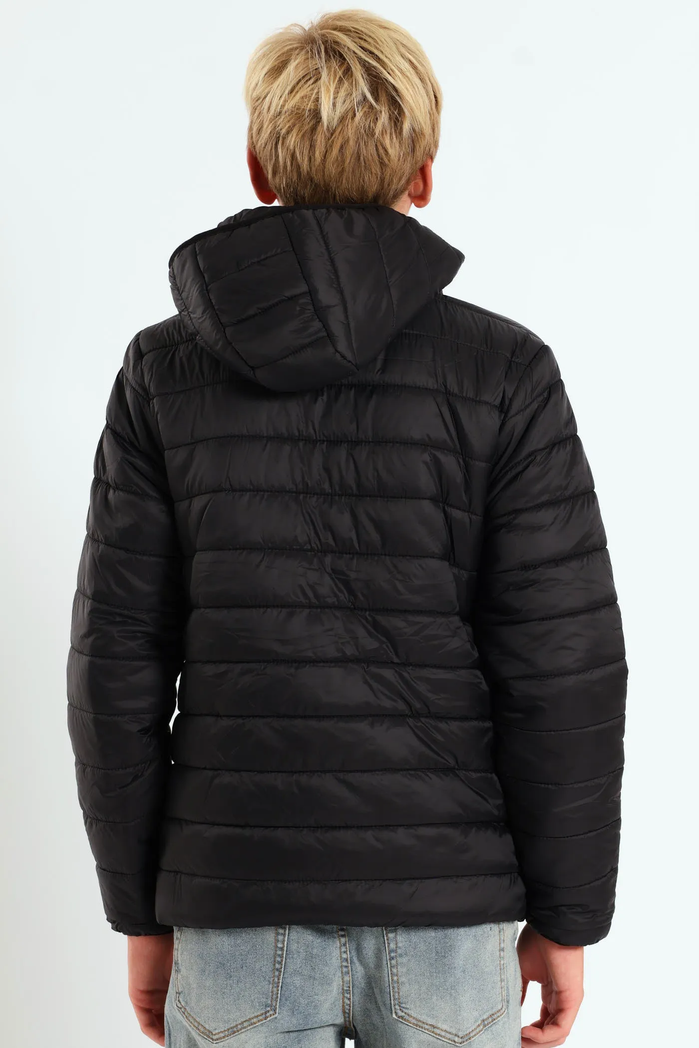 Boys Puffer Jacket - Black sold by Edgars product image thumbnail 2