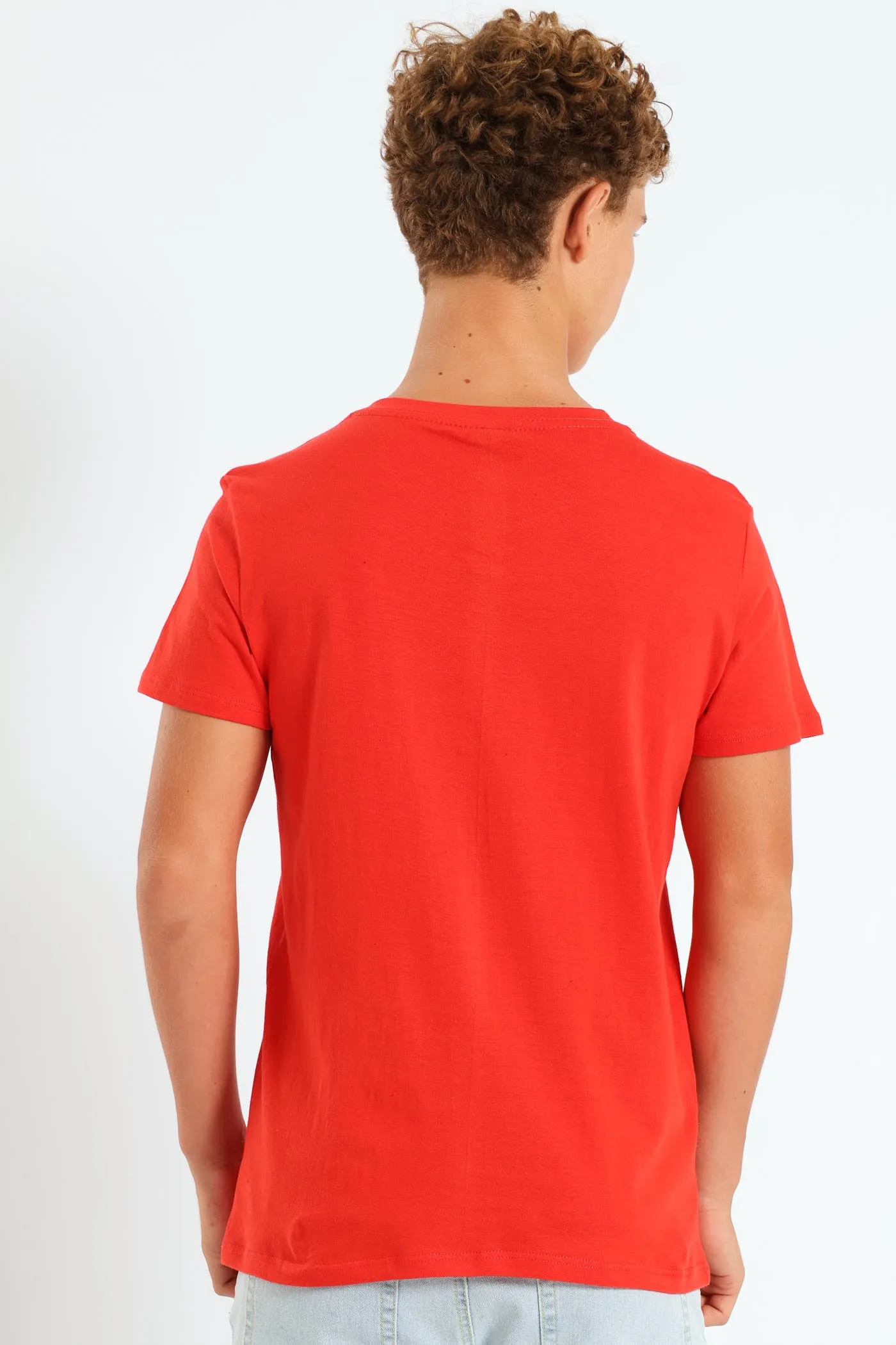 Boys Paris Print Tee - Red sold by Edgars product image thumbnail 3