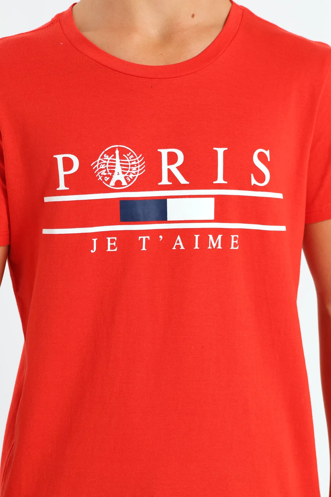 Boys Paris Print Tee - Red sold by Edgars product image thumbnail 4