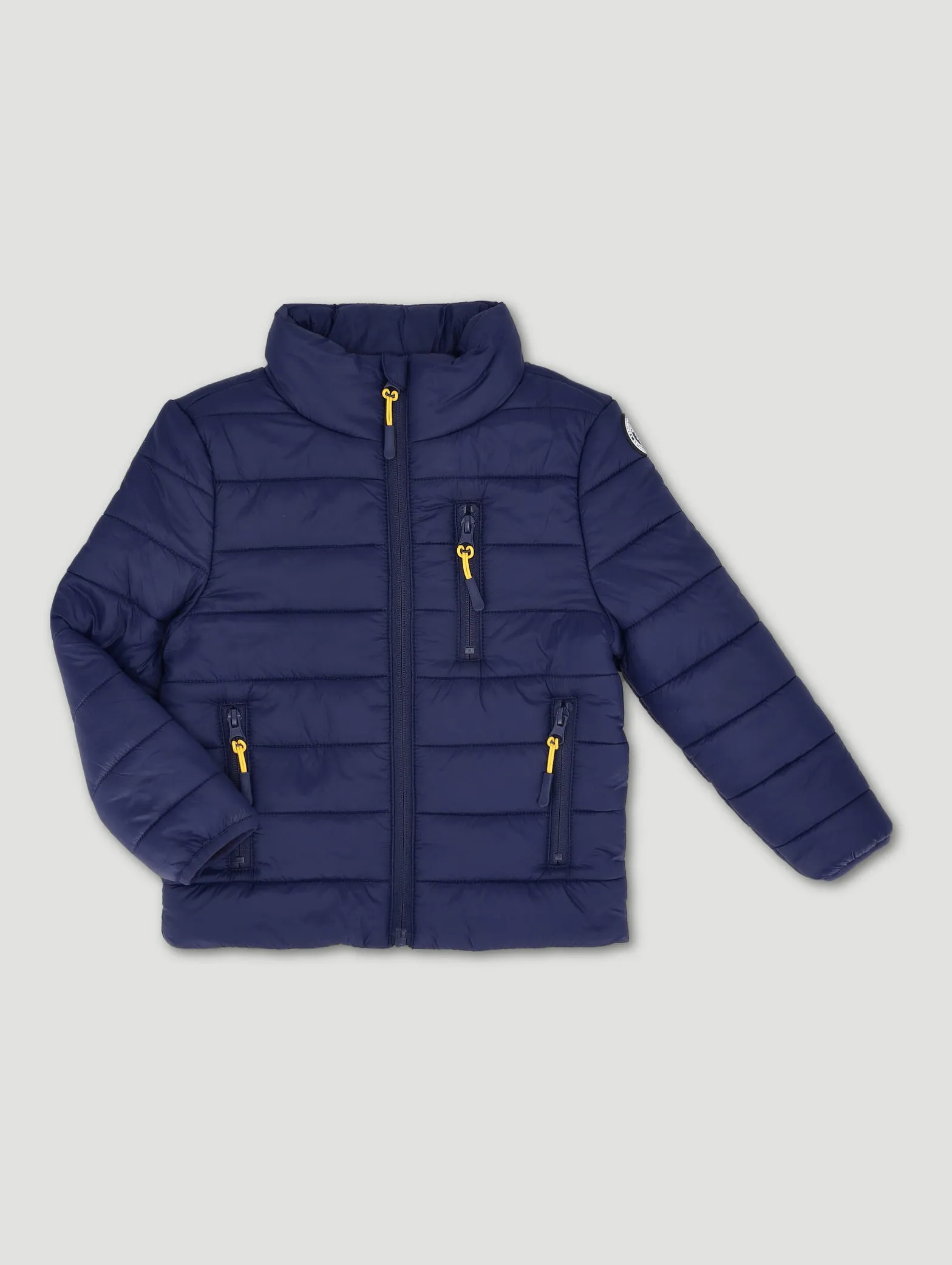 Pre-Boys Core Funnel Puffer Jacket - Navy sold by Edgars