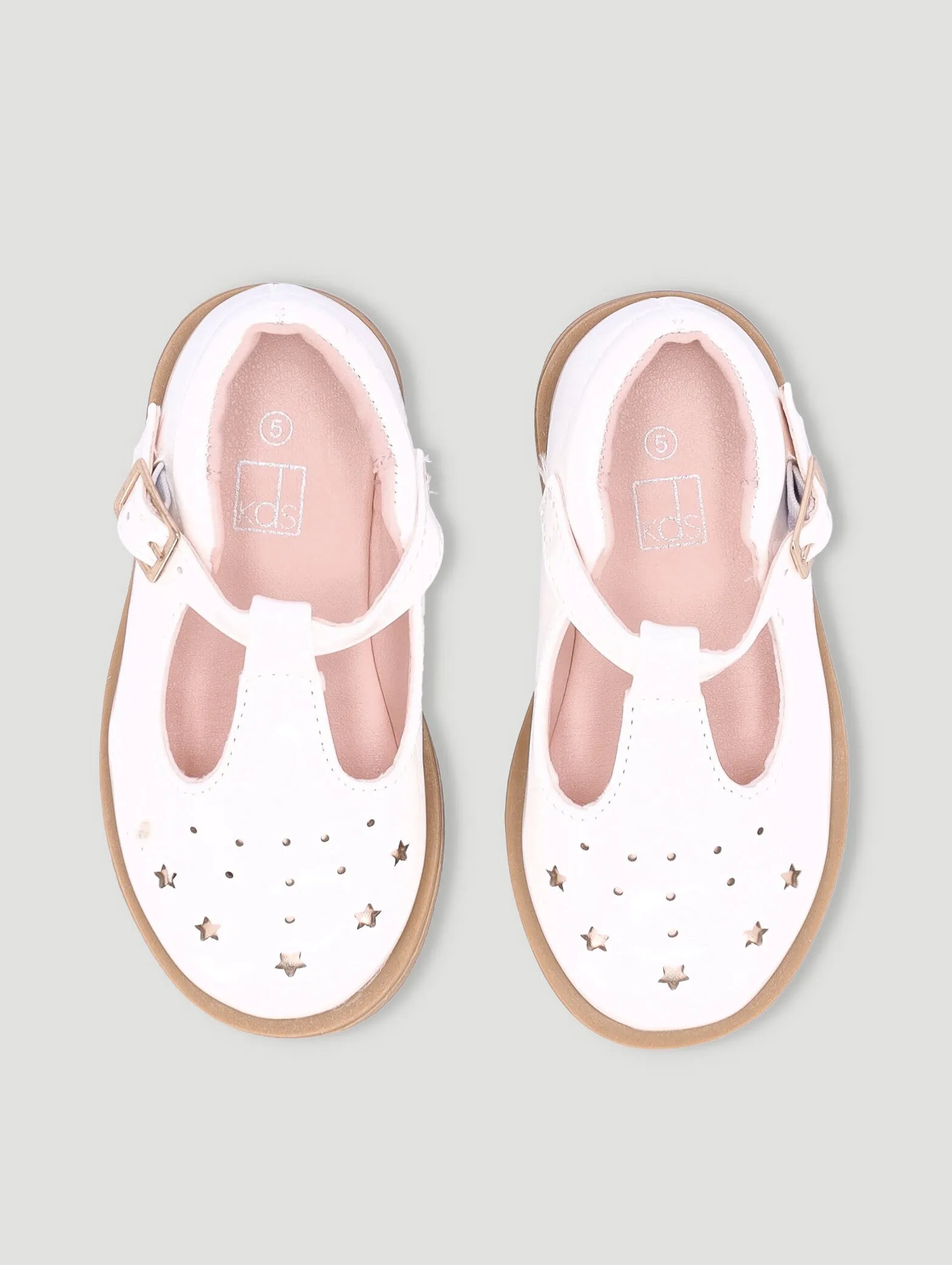 Pre-Girls Patent Comfort Shoe - White sold by Edgars product image thumbnail 3