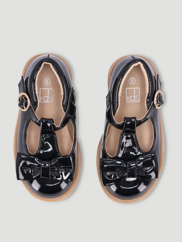 Pre-Girls Patent Comfort Shoe - Black sold by Edgars