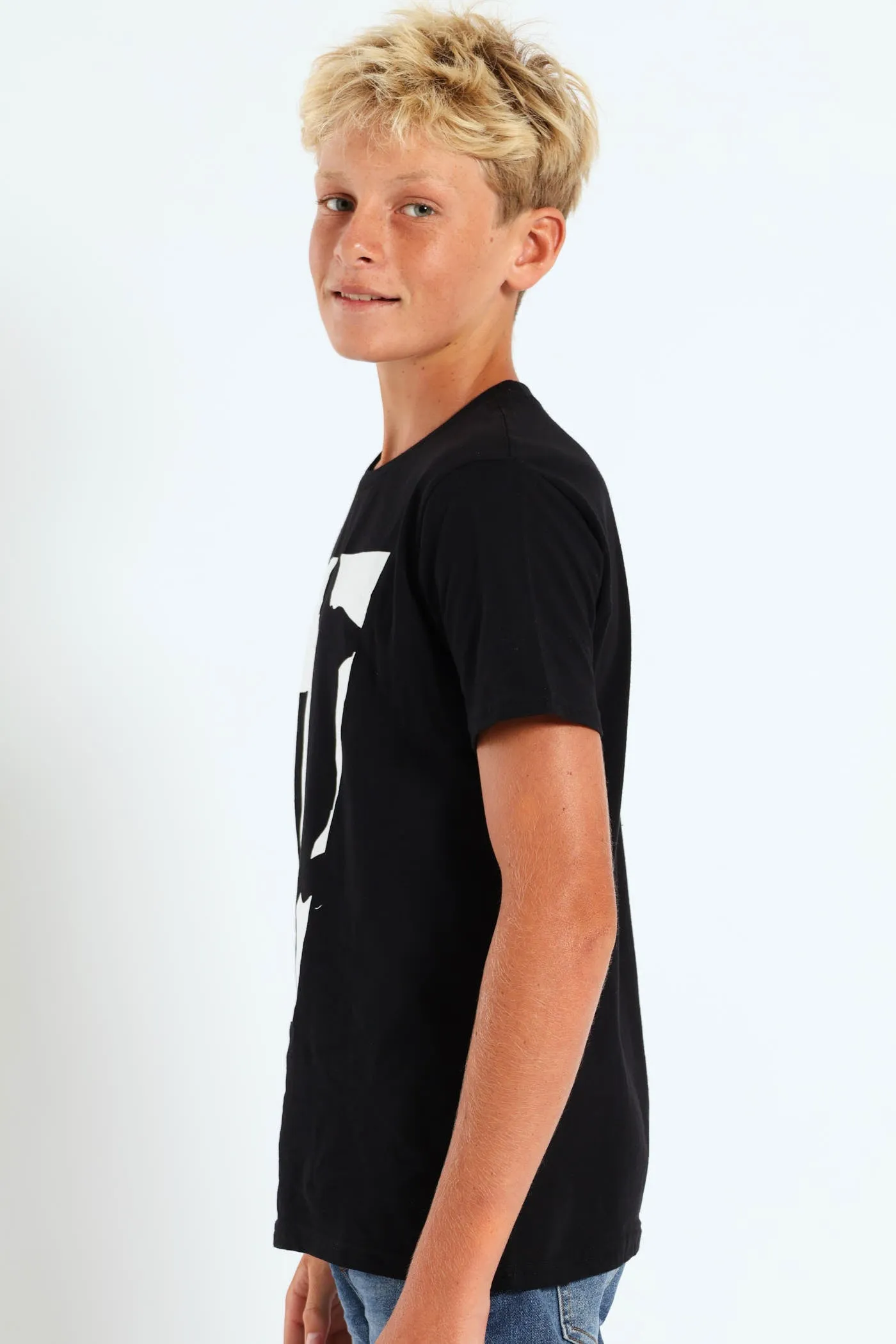 Boys Ronaldo 7 Tee - Black sold by Edgars product image thumbnail 2