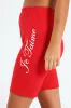 Girls Je T'aime Cycle Short - Red sold by Edgars