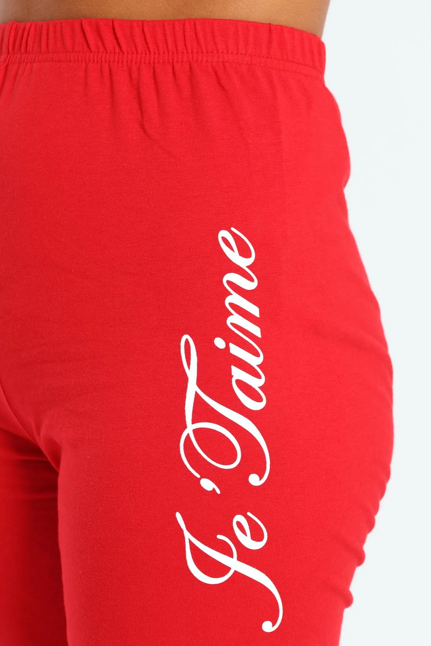 Girls Je T'aime Cycle Short - Red sold by Edgars product image thumbnail 4