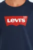 Boys Core Bat Logo Print Tee - Navy sold by Edgars