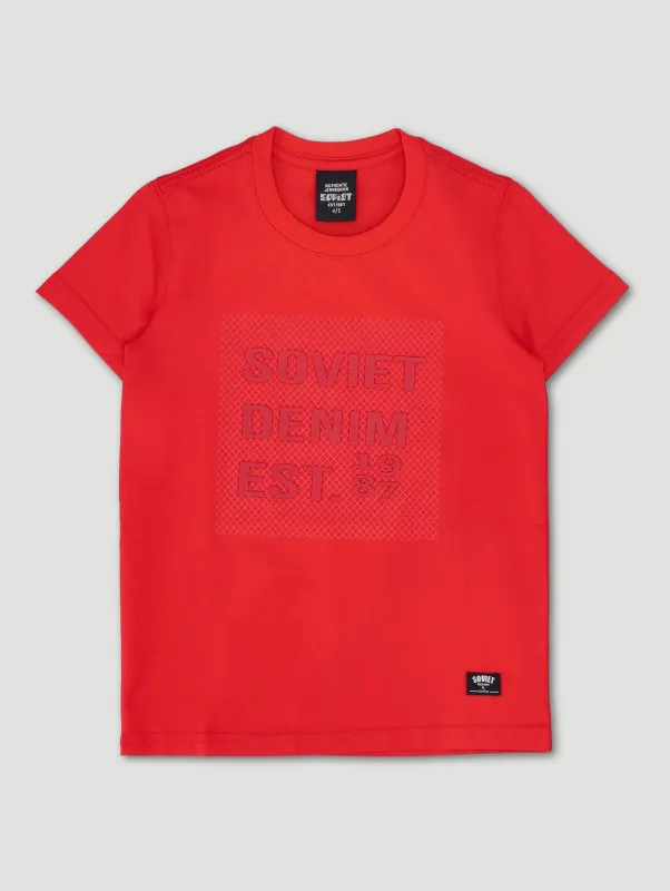 Pre-Boys Potent Tee - Red sold by Edgars