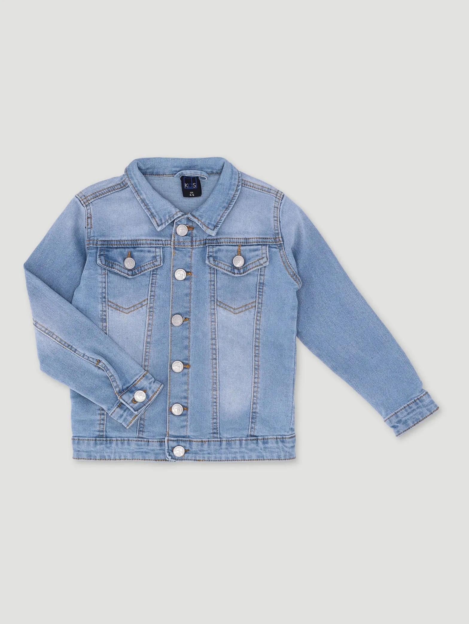 Pre-Boys Denim Jacket - Light Blue sold by Edgars