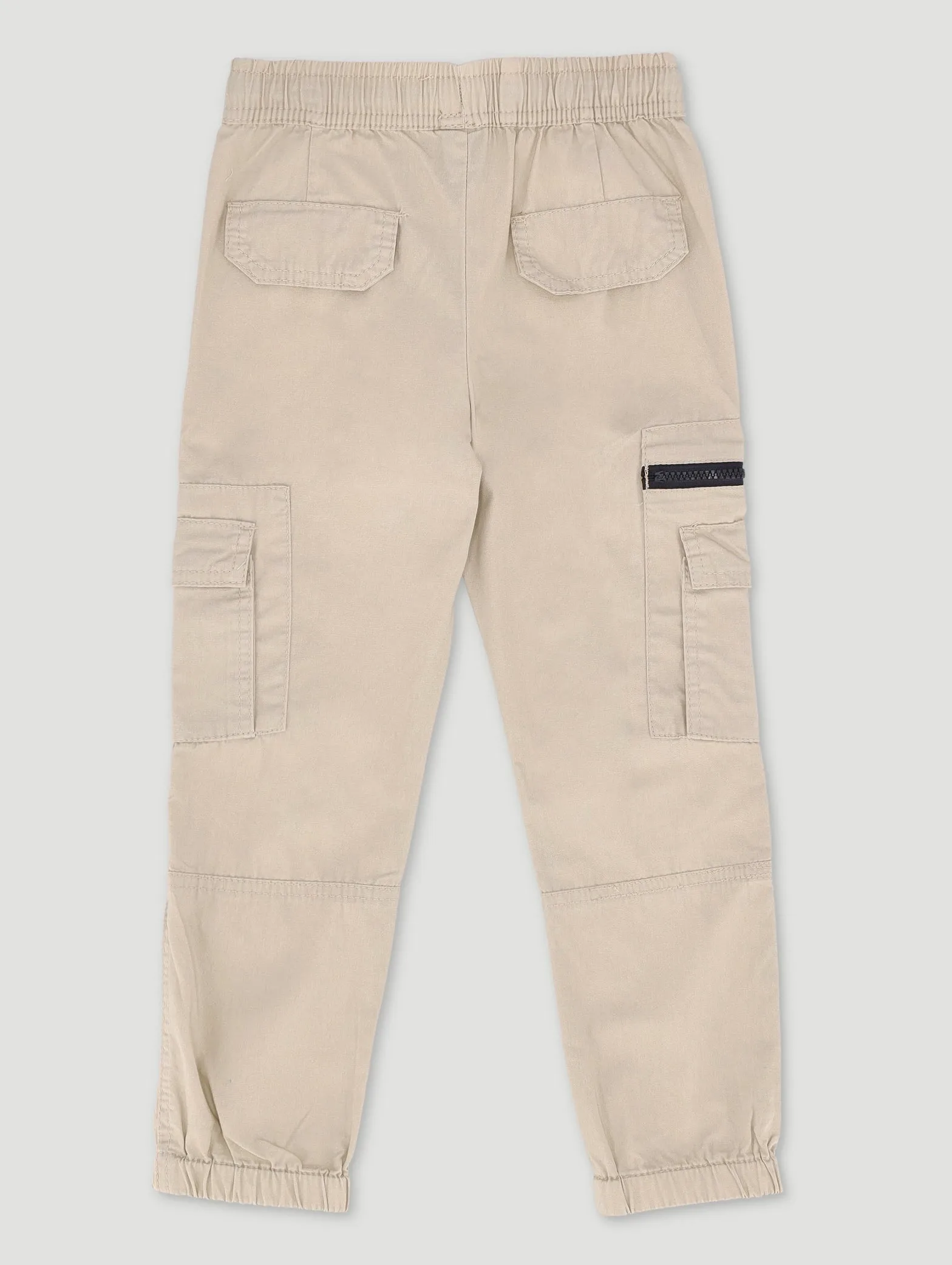 Pre-Boys Zip Cargo Jogger - Stone sold by Edgars product image thumbnail 2