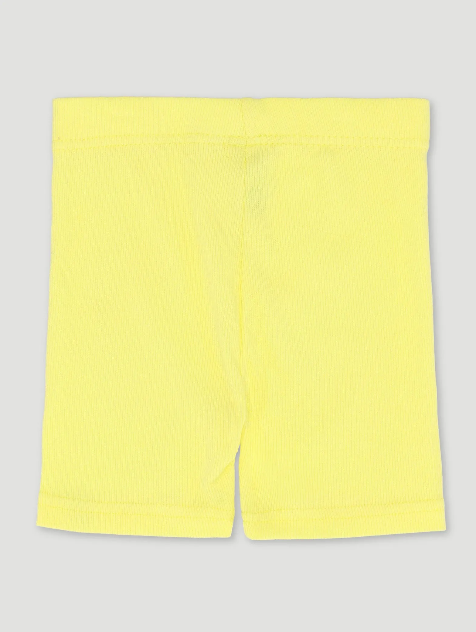 Pre-Girls Rib Cycle Shorts - Yellow sold by Edgars product image thumbnail 2
