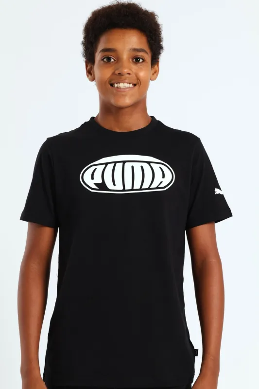 Boys Graphic Tee - Black sold by Edgars