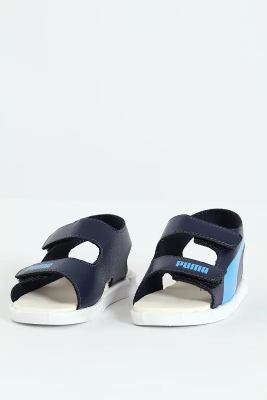 Pre-Boys Crony Sandal - Peacoat sold by Edgars
