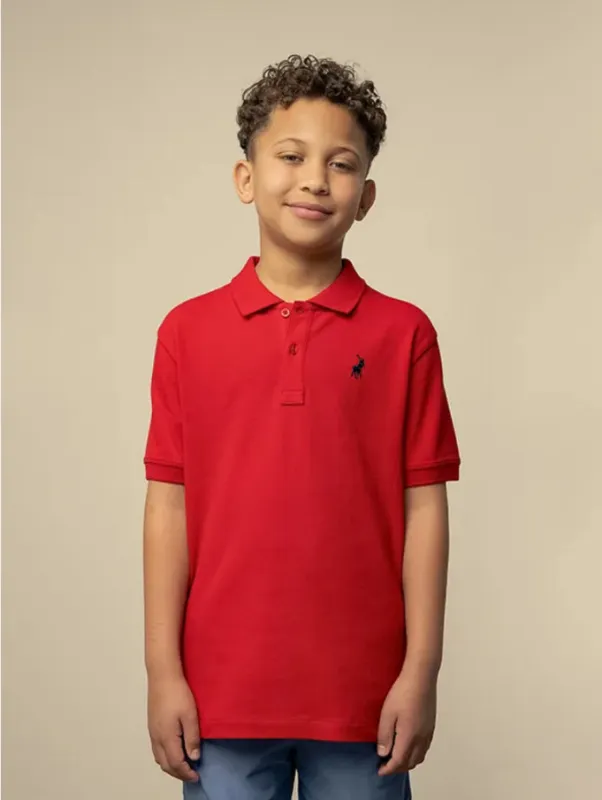 Pre-Boys Austin Golfer - Red sold by Edgars