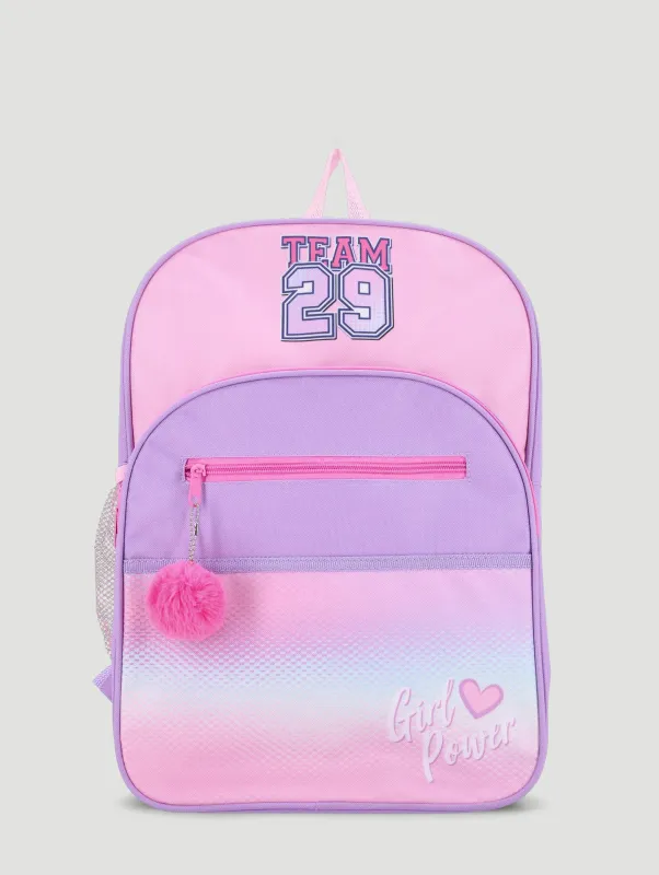 Girl Power Fashion School Backpack - Lilac sold by Edgars