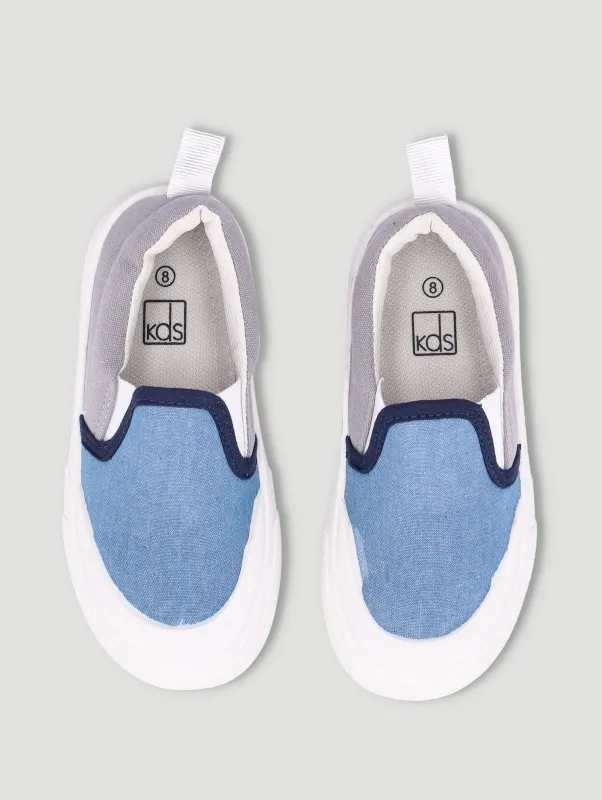 Pre-Boys Slipon Sneaker - Blue sold by Edgars 