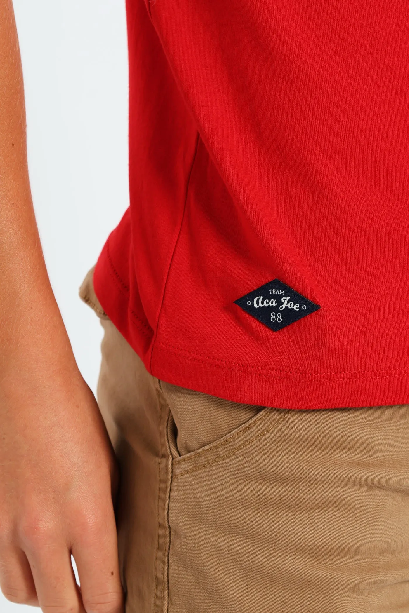 Boys Badge Applique Tee - Red sold by Edgars product image thumbnail 5