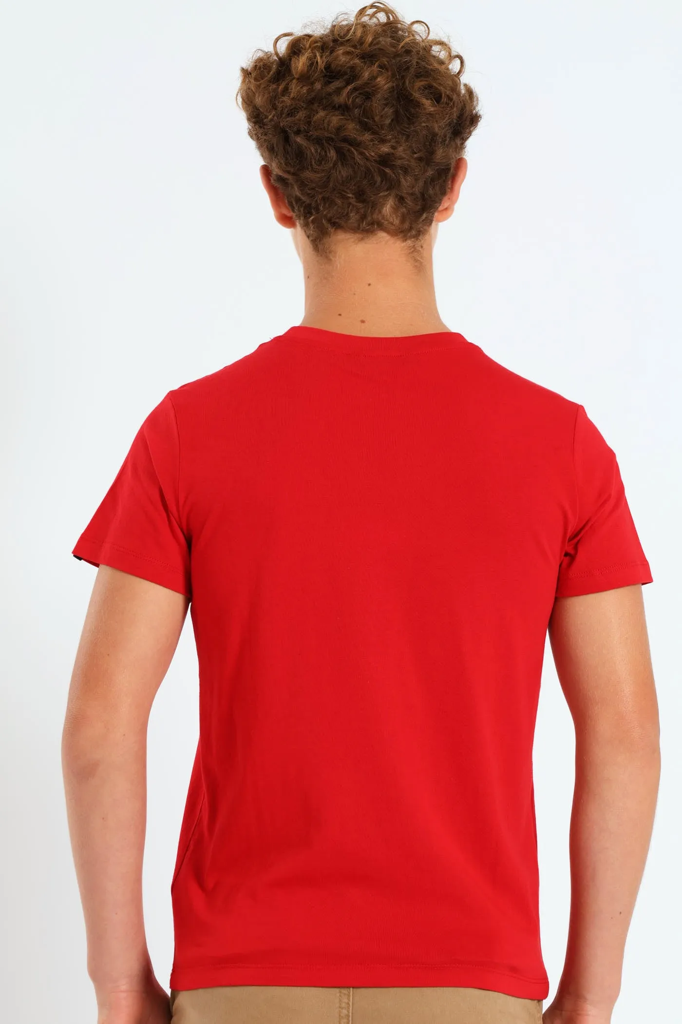 Boys Badge Applique Tee - Red sold by Edgars product image thumbnail 3