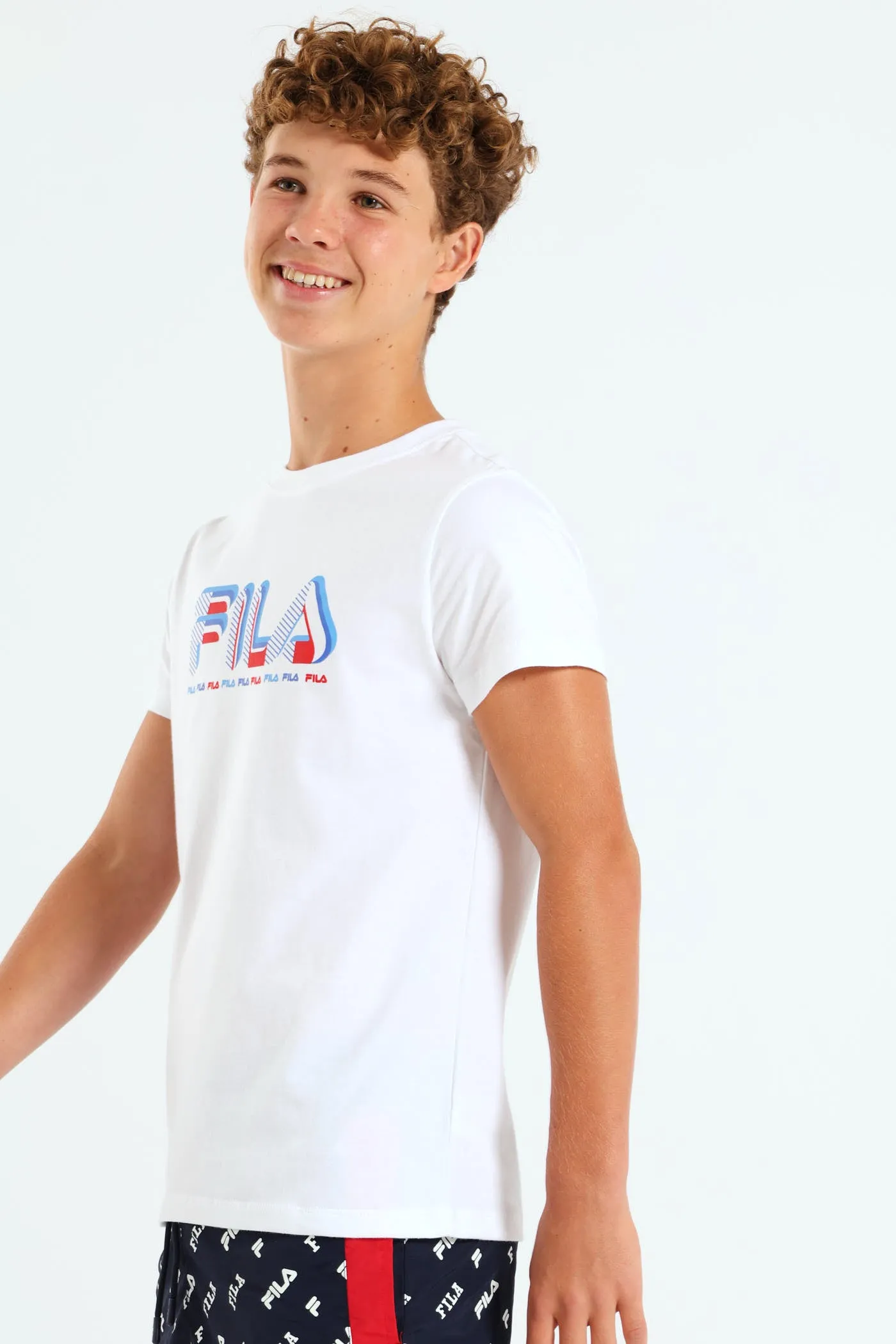 Boys Everett T-Shirt - White sold by Edgars product image thumbnail 3