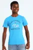 Boys Wyatt Tee - Turquoise/Blue sold by Edgars