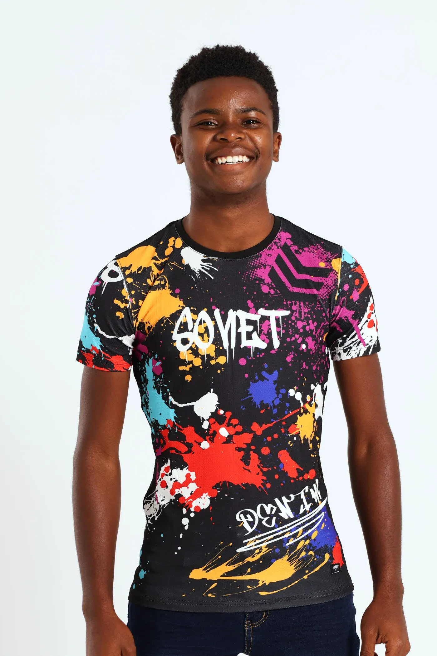 Boys Paint Vibe Tee sold by Edgars product image thumbnail 3
