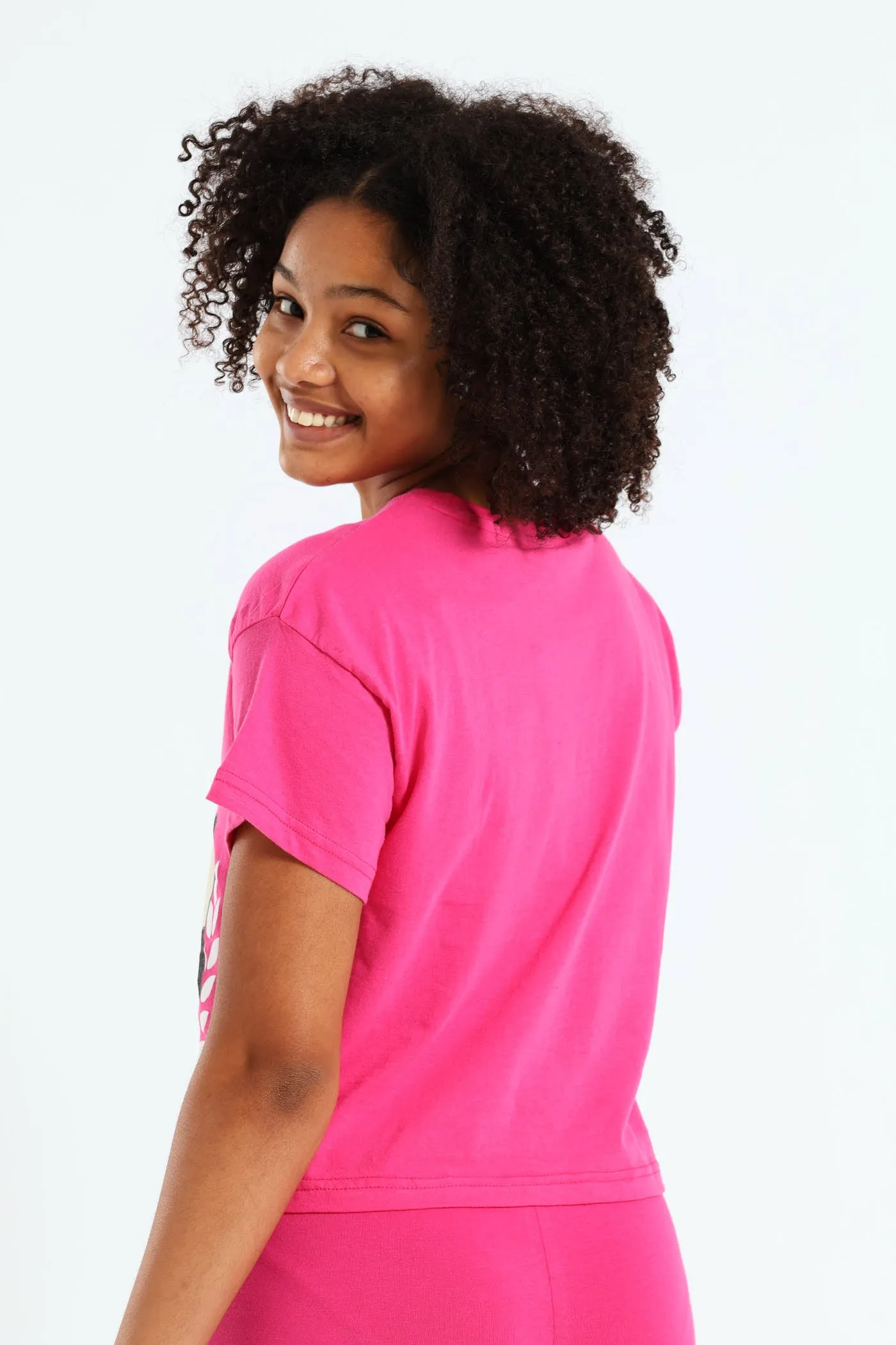 Girls Squish Squad Boxy Tee - Cerise sold by Edgars product image thumbnail 3