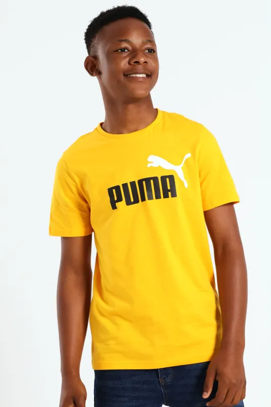 Boys Two Colour Tee - Yellow sold by Edgars