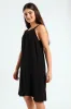 Girls Lined Stitched Airflow Dress - Black sold by Edgars 