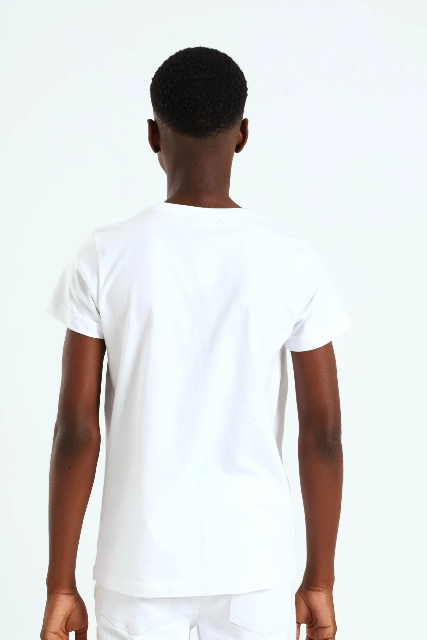 Boys Oversized Tee - White sold by Edgars product image thumbnail 3