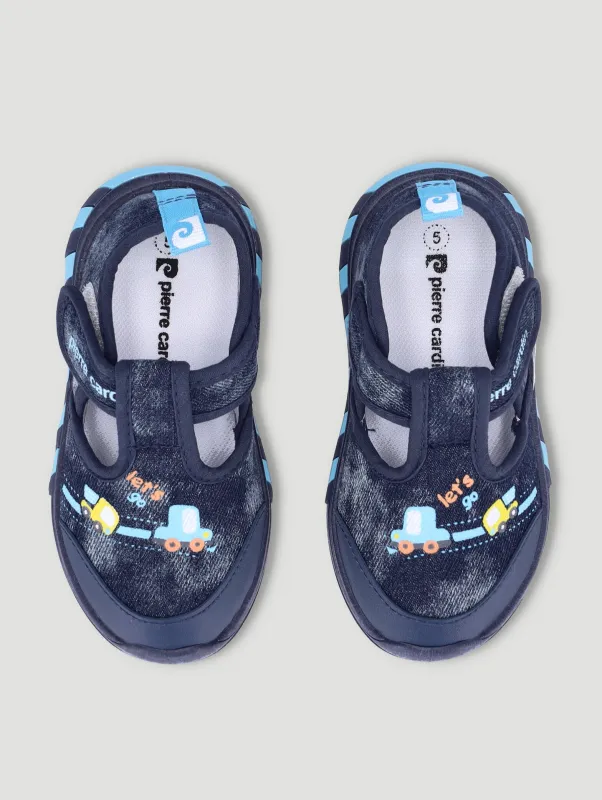 Pre-Boys Ethan Light Up Sandal - Navy sold by Edgars