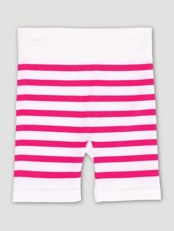Pre-Girls Seamless Cycle Shorts - Pink sold by Edgars 