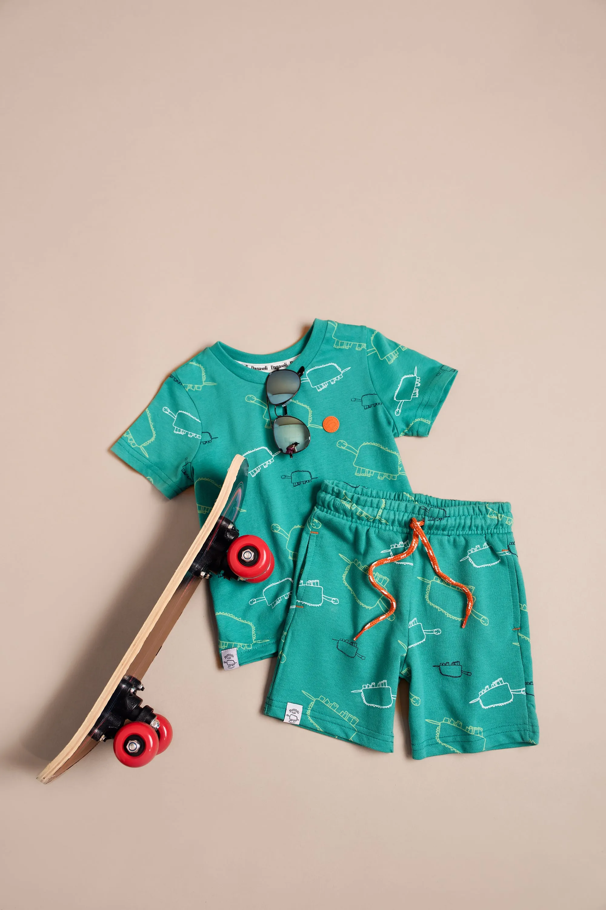 Pre-Boys Short Sleeve Print Tee - Teal sold by Edgars product image thumbnail 2