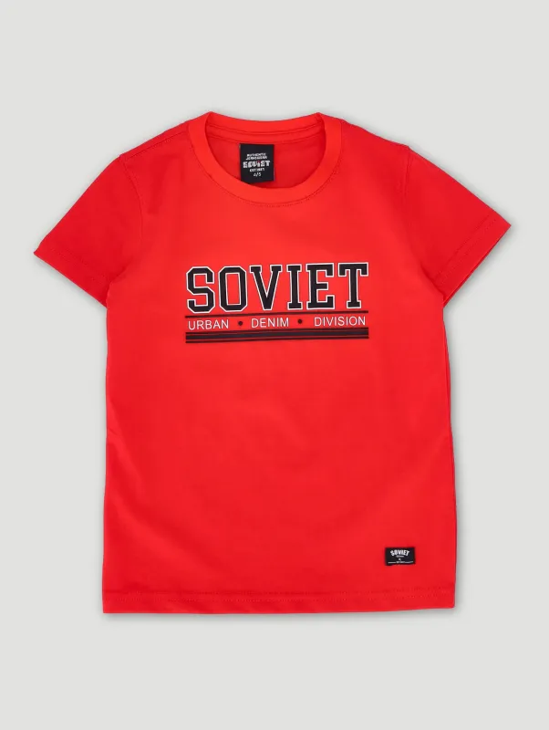 Pre-Boys Dashing Tee - Red sold by Edgars