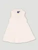 Pre-Girls Kerry Crested Sleeveless Dress - Cream sold by Edgars