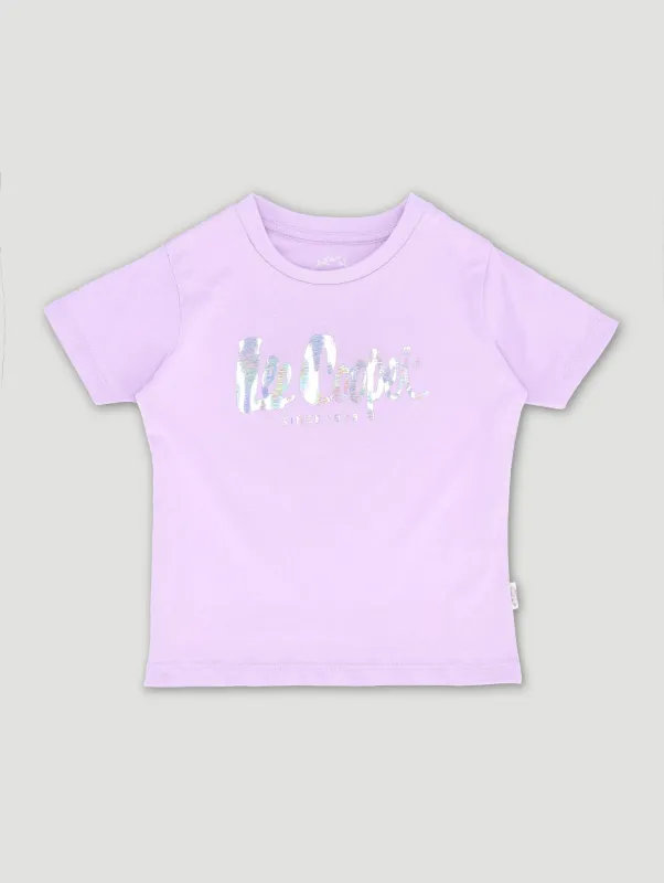 Pre-Girls Linsey Top - Lilac sold by Edgars