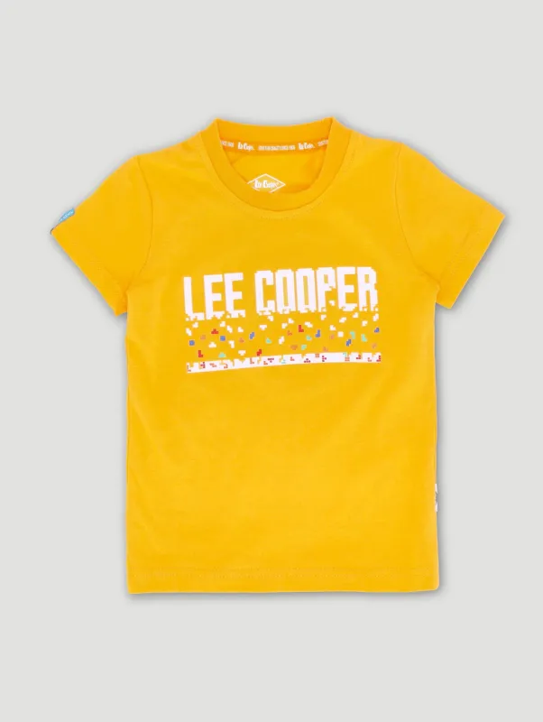 Pre-Boys Hayden T-Shirt - Yellow sold by Edgars
