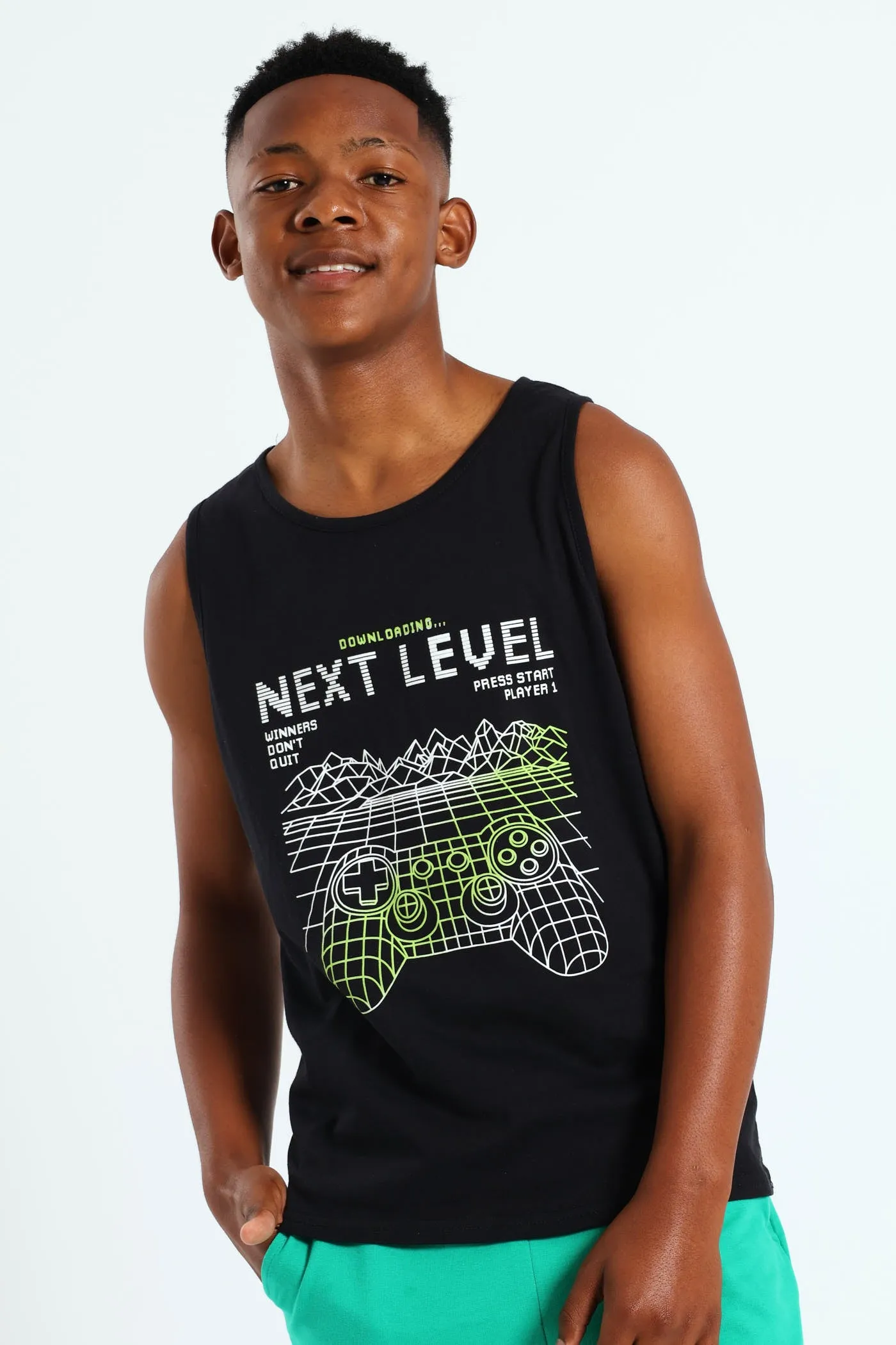 Boys Gamer Vest - Black sold by Edgars