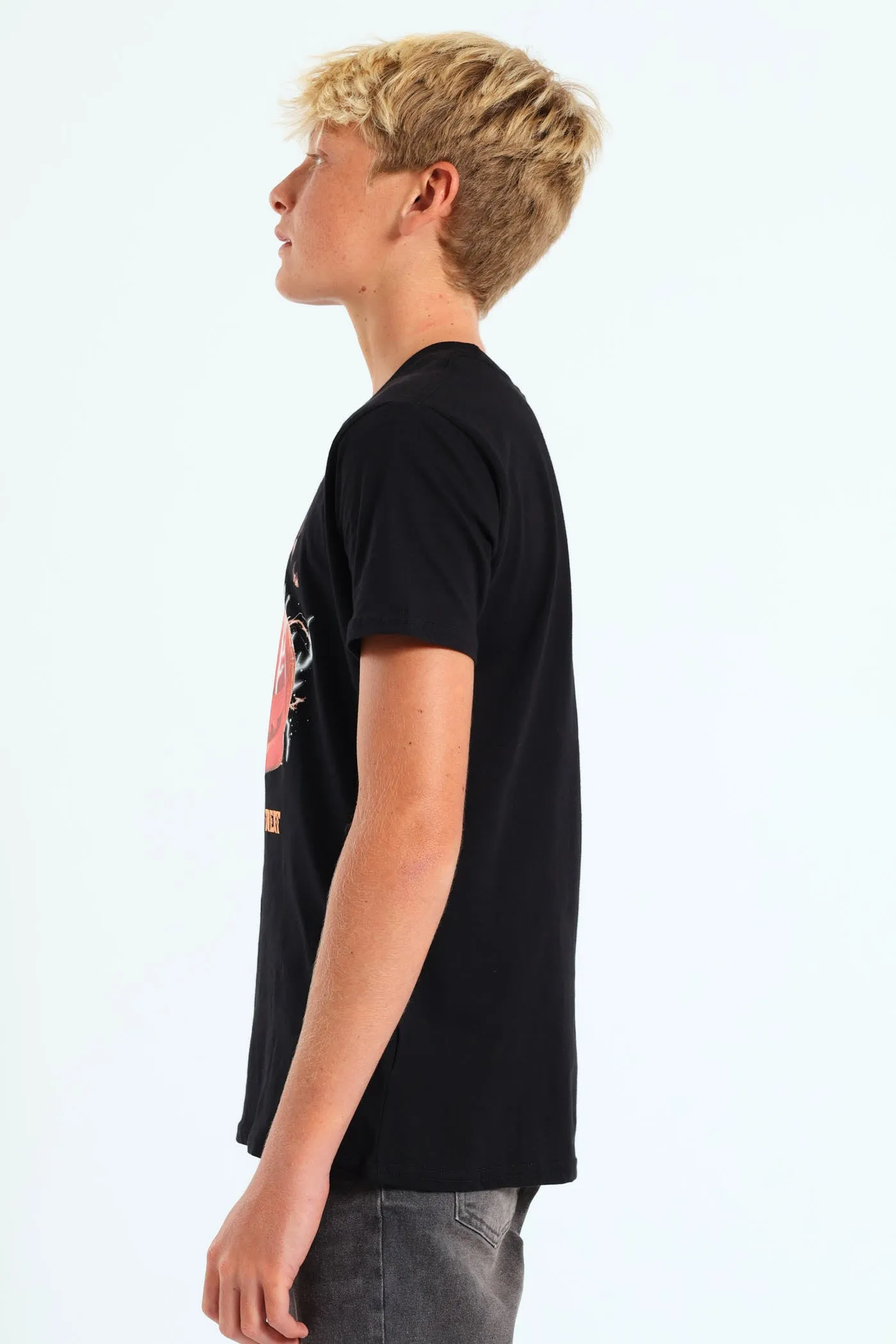 Boys Hallowen Print Tee - Black sold by Edgars product image thumbnail 3