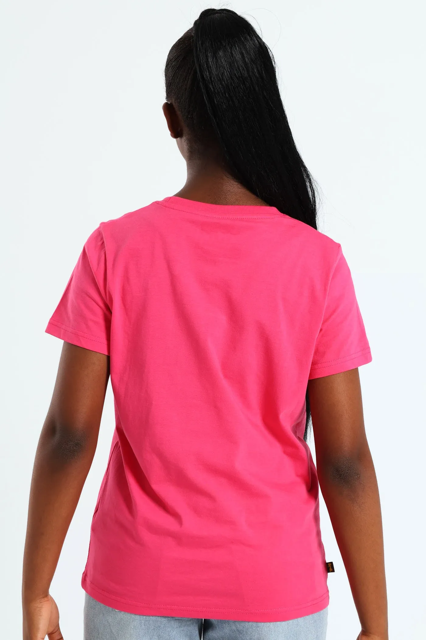 Girls Star Logo Tee - Pink sold by Edgars product image thumbnail 3