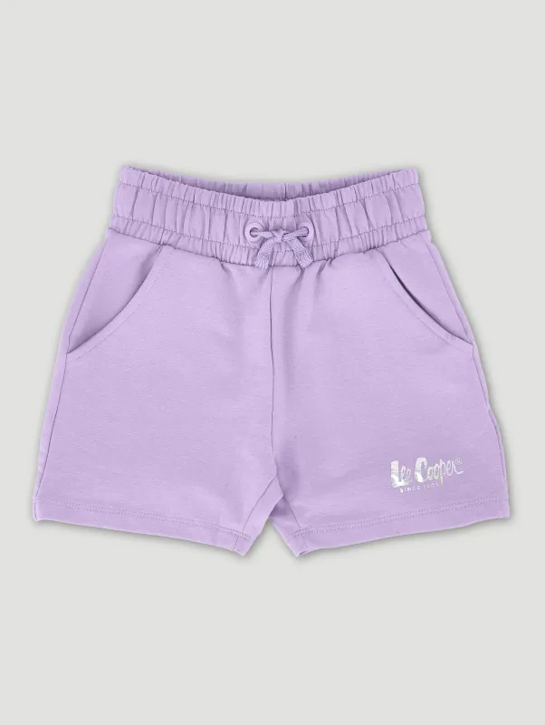 Pre-Girls Morgan Shorts - Lilac sold by Edgars
