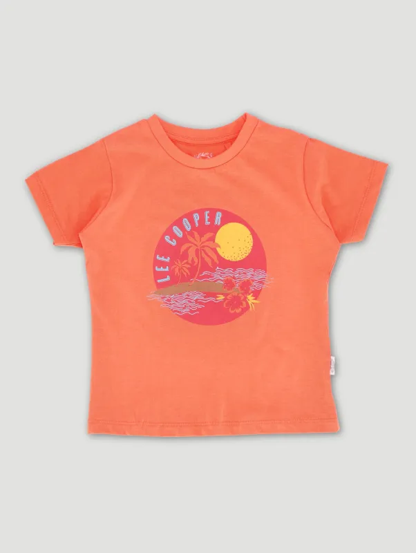 Pre-Girls Ellyse Top - Peach sold by Edgars