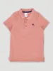 Pre-Boys Embroidered Golfer - Mahogany sold by Edgars
