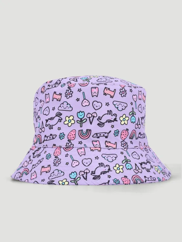 Pre-Girls Print Bucket Hat sold by Edgars