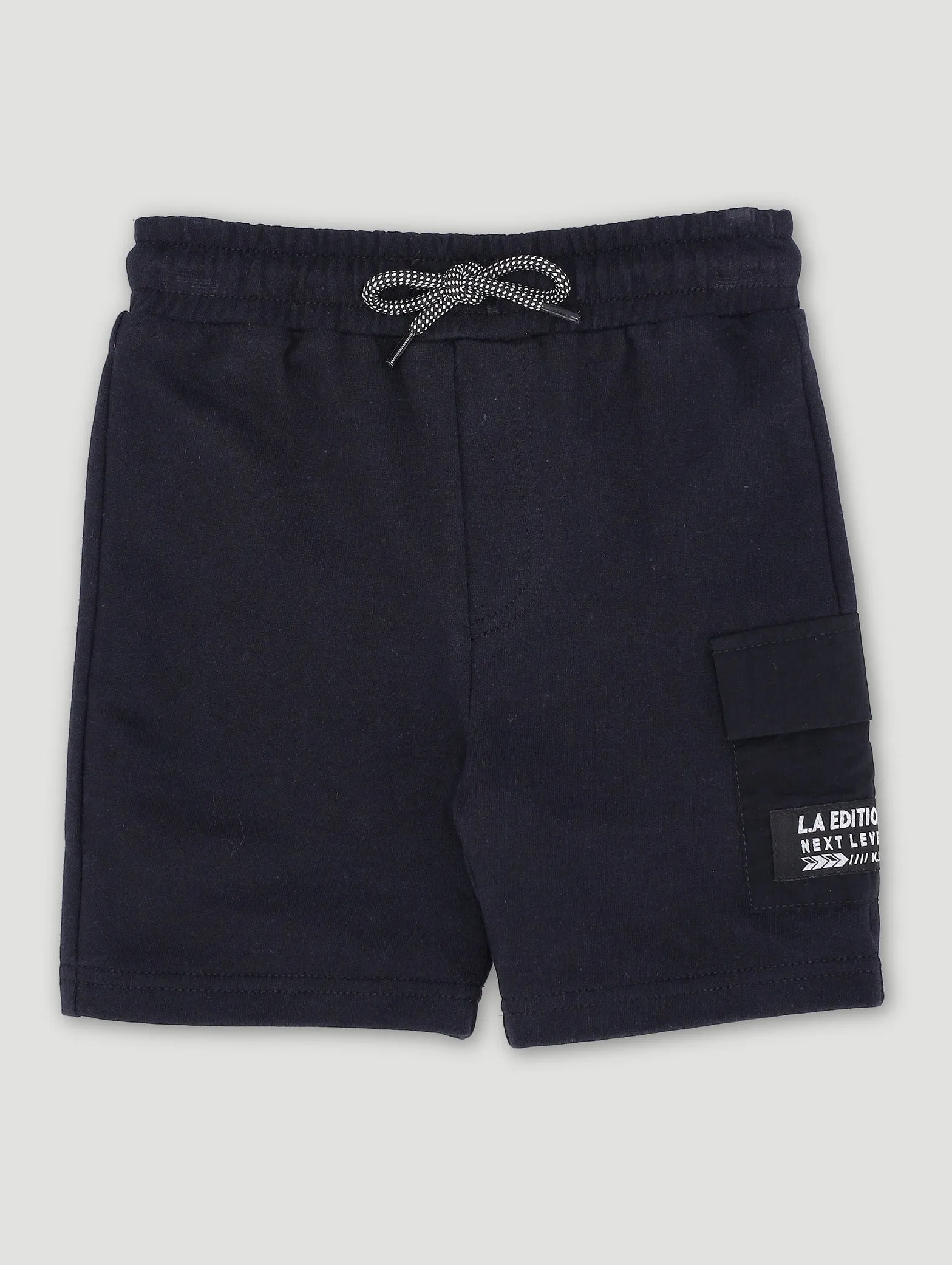 Pre-Boys Fleece Shorts - Black sold by Edgars
