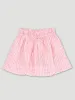 Pre-Girlsbubble Seersucker Check Shorts  - Pink sold by Edgars