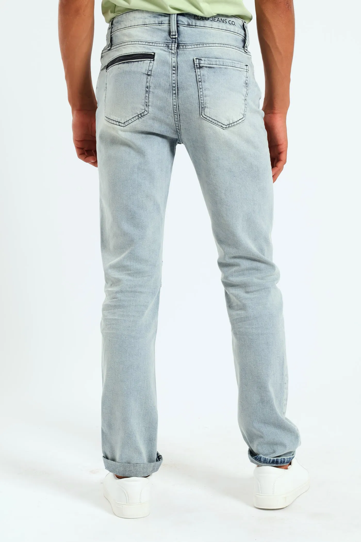 Boys Slim Fit Denim - Light Wash sold by Edgars product image thumbnail 3