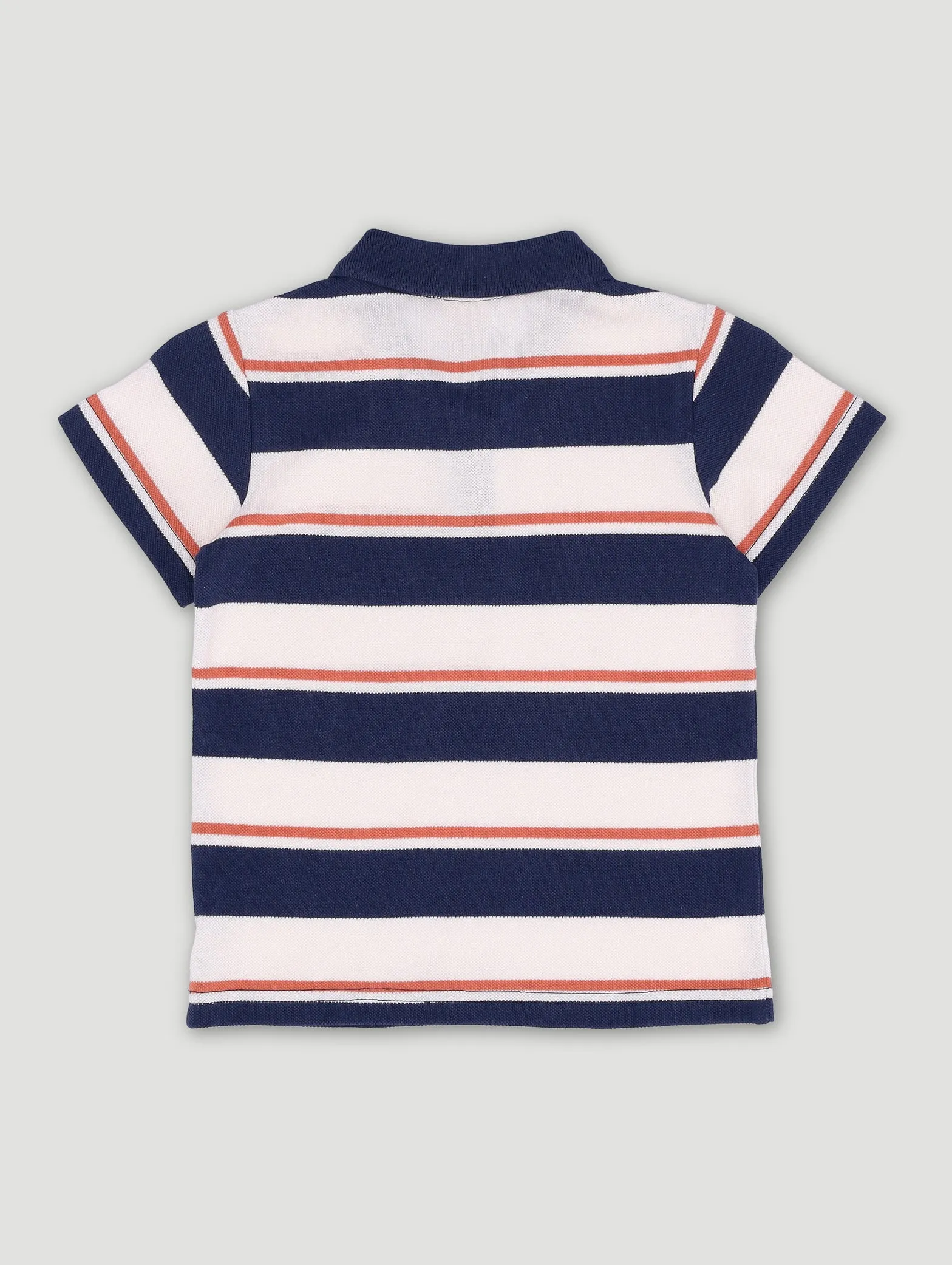Pre-Boys Stripe Golfer - Navy sold by Edgars product image thumbnail 2