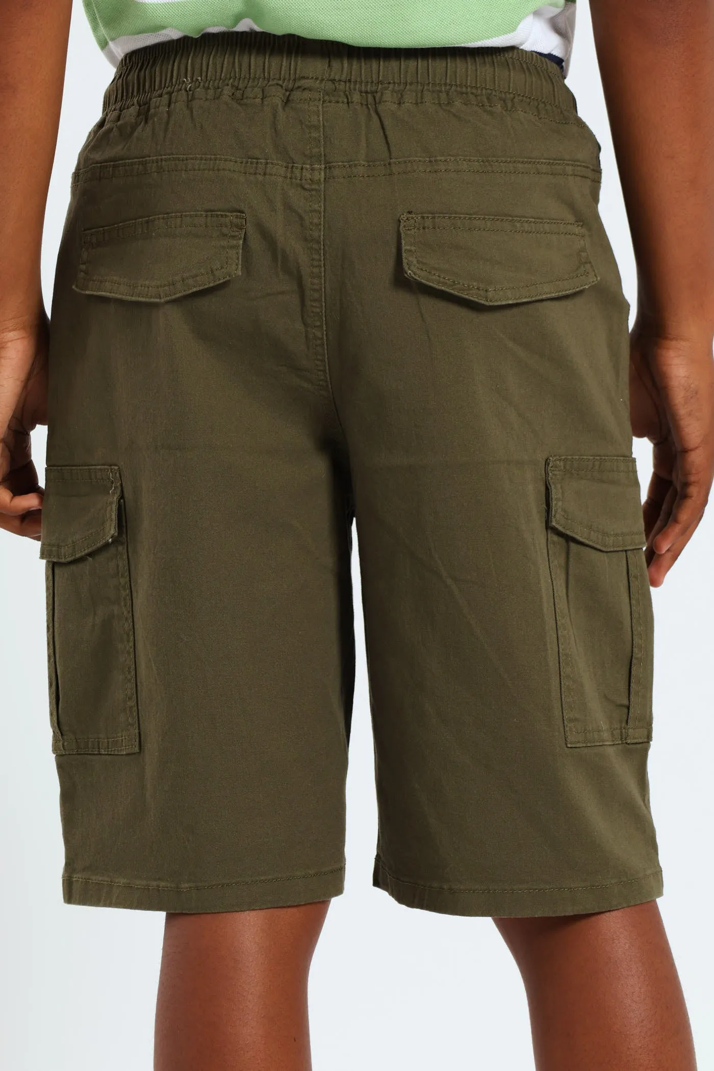 Boys Cargo Shorts - Olive sold by Edgars product image thumbnail 3
