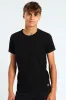 Boys Textured Tee - Black sold by Edgars